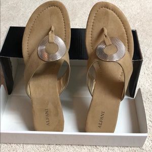 Beige sandals